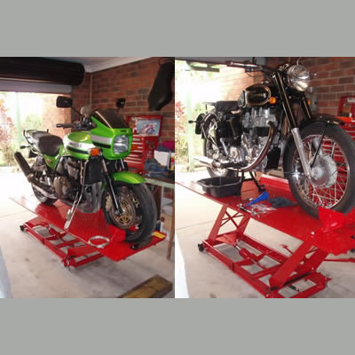 Motor Bike Lifter